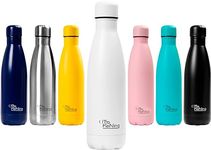 Stainless Steel Water Bottle 500ml -Otto Koning- Double Wall Vacuum Insulated Water Bottle. For Hot & Cold Drinks, Keeps Cold Drinks 24 Hours and Hot Drinks 12 Hours. Leakproof Thermos Bottle BPA Free