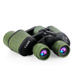 Cason- Professional Telescope Binoculars with Pouch, 8 X 40 HD Vision 8 X Zoom for Adults Long Distance Bird Watching, Sightseeing Wildlife Trekking - Green