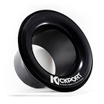 KickPort 4" Bass Drum Sound Hole - Black KP1BL