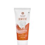 Dente91 Anti-Stain Toothpaste | Stain Remove Teeth Whitening Toothpaste | Enamel Protection | SLS Free | Fluoride Free | 70g (Pack of 1)