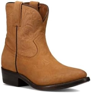 Frye Women's Anna Short Boot, honey floral, 26.5 cm