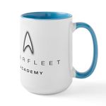 CafePress Star Trek: Starfleet Academy Large Mug 15 oz (444 ml) Ceramic Coffee Mug