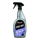 Wavex Car Liquid Wax Spray 650ml, Car Polish Spray and Wipe Formula for long lasting Miraculous Shine, Infused with Rich Blueberry Fragrance