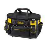 STANLEY FATMAX Round Top Rigid Tool Bag, Multifunctional Tool Storage Organiser, FMST1-70749