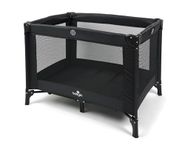 Babylo Alpha Travel Cot, Lightweight, Easy to set up, Black
