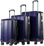 Coolife Luggage Expandable Suitcase