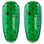 USB Rechargeable LED Safety Lights (2 Pack) - Clip on Strobe Running Lights for Runners, Joggers,Walkers,Kids,Dogs,Bike Tail Lights - High Visibility Accessories for Reflective Gear (Green)