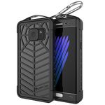 Galaxy Note 7 Waterproof Case, Punkcase WEBSTER Heavy Duty Armor Cover [Slim Fit] [IP68-Certified] [Shockproof][Snowproof] W/Attached Screen Protector for Samsung Note 7 [BLACK]