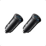 Anker USB-C Car Charger, 2-Pack 30W