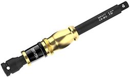 LEXIVON 1/2" Impact Driver Speed Collar 10" Impact Extension Bar | Adjustable 3-Position Aluminum Spinning Handle, Cr-Mo Steel Extension = Fully Impact Grade (LX-116)