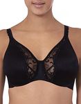 Lunaire Women's Plus-Size Denmark Seamless Sensation Minimizer Bra, Black, 36D