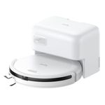 eufy Robot Vacuum C10 with Self Empty Station, 2.85-Inch Ultra-Slim Body, Up to 60 Days of Hands Free Cleaning, Carpet Cleaning, Edge Expansion Brush, Point Laser and Multi-infrared Navigation White