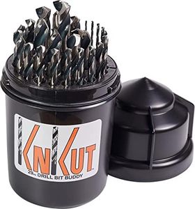KnKut 29KK38DB Jobber with 3/8 Shank Drill Buddy, 29-Piece