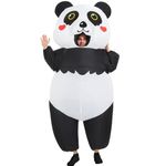 JUROSAICA Inflatable Costume Panda Adult Full Body Halloween Costumes For Men Women Cosplay Party Festival Blow Up Costumes