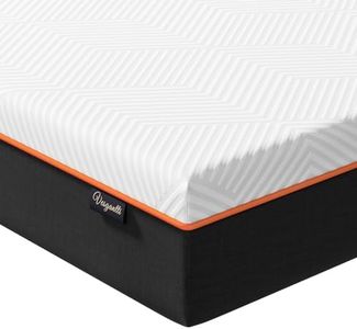 Vesgantti Double Mattress, 20CM Gel Memory Foam Double Mattress for Cool Sleep & Pressure Relief - Medium, 135x190x20CM, CertiPUR-US Certified