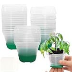 26 Packs Nursery Plant Pots with Si