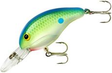 Bandit Crank 200-Series 2-Inch Citrus Shad 4 to 8-Feet Deep Bait (White)
