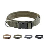 EXCELLENT ELITE SPANKER Tactical Dog Collar Military Training Nylon Adjustable dog collars for small dogs(RGN-XS)