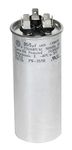 PowerWell 35 + 5 MFD uf PW-35/5/R 370 or 440 Volt Dual Run Round Capacitor for Condenser Straight Cool or Heat Pump Air Conditioner 35/5 Micro Farad