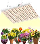 SPF4000 New LED Grow Light 400W 5x5ft Coverage, Use 1323pcs Diodes Sunlike Full Spectrum Veg Bloom Switch Growing Lamps for Indoor Plants Seeding Flower Led Plant Light Fixture