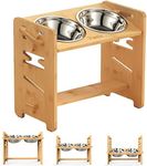 Vantic Elevated Dog Bowls-Adjustabl