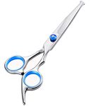 dog grooming scissors,Pet hair scissors with Safety Round Tips, Heavy Duty Titanium Stainless Steel, Professional Dogs Cats Pets Grooming Shears