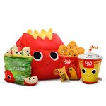 Kidrobot Yummy World Camille The Yummy Meal XL 16 Inch Interactive Plush