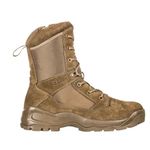 5.11 Tactical Men's Side-Zip Brown Boots, ATAC 2.0 8", Desert, Dark Coyote, 12 Wide, Style 12393ABR