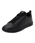 Puma Unisex-Adult Smash Ace Black-White Sneaker - 9UK (36815303)