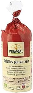 Primeal "Tortitas de trigo sarraceno sin gluten Prim al, 100 g"