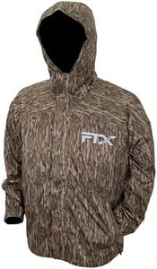 FROGG TOGGS Men's FTX Lite Rain Jacket - Waterproof, Breathable, Stretch Comfort