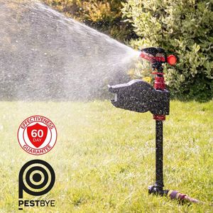 PestBye Jet Spray Cat Repellent – Motion Activated Animal Deterrent