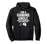 I Am A Gaming Uncle Hoodie Funny Vi