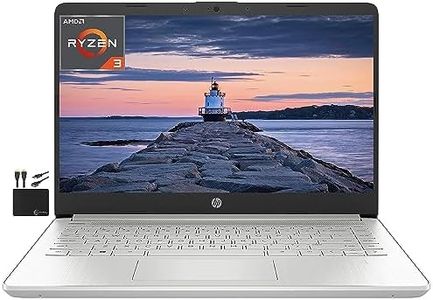 HP 14 Laptop, AMD Ryzen 5 5500U, 8 GB RAM, 256 GB SSD Storage, 14-inch Full HD Display, Windows 11 Home, Thin & Portable, Micro-edge & Anti-glare Screen, Long Battery Life (14-fq1025nr, 2021)