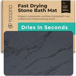 TOSORO - Stone Bath Mat, Diatomaceo