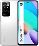 Xiaomi Redmi 10 2022 NFC 4G LTE (128GB + 4GB) LTE GSM Global Unlocked 6.5" 50MP Quad Camera (Not Sprint Boost Tmobile At&T Cricket) + (w/Fast Car 51W Charger Bundle) (Pebble White)