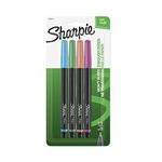 Sanford 1802224 Sharpie Fine Point Pen Stylo, 4-Pack (Assorted Colors)