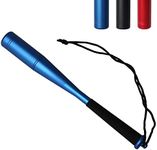 Shaddock Fishing Priest Metal Fly Trout Fishing Bat Tool Fish Whacker Fishing Hammer Knock Fish Sticks Fish Killer Bat with Lanyard (Blue)