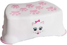 My Little Step Stool - Cat Step Stool for Toddlers, Anti-Slip Toilet Training Step for Kids to Reach The Toilet and Sink