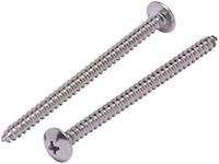 #10 X 3 Stainless Truss Head Phillips Wood Screw (25pc) 18-8 (304) Stainless Steel Screws by Bolt Dropper, ssd Screws