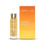 LISEN Anti-wrinkle, Anti Aging Face Serum with Peptides, Ceramides, Adenosine & Gold Particles | Timeless Elegance Skin Ampoule for Men & Women | SLS & Paraben Free | Korean Skin Care Product | 30 ML