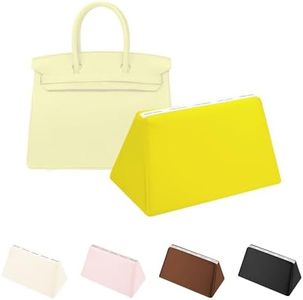 KINGS IN BAG Purse Pillow for Birkin 40, Smooth Satin Fabric & Memory Foam Inner, Durable & Lightweight Structure Support (Lime, BK40)