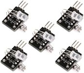 JESSINIE 5Pcs Infrared IR LED Pulse Detect Sensor Module Heart Rate Detect Measuring Module Measure Finger TL Module KY-039