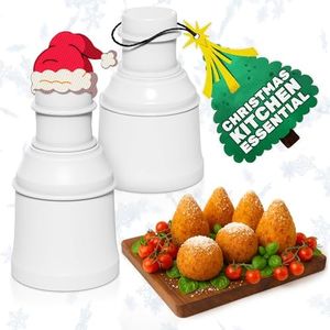 2Pcs 160 g / 5.65oz Round and Pointed Arancini Maker Molds - Large Rice Mold Meat Balls Japanese Kitchen Gadgets Meatball Maker Sushi Rice Ball Maker Tool - Cute Bento Accessories Rice Press Shaper