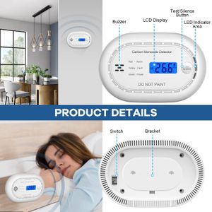 XINDUM Wireless Smoke and CO Alarm Bundle – Home Safety Set