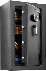 SentrySafe Fireproof and Waterproof XX-Large Steel Floor Safe with Digital Keypad Lock, DOJ-Certified Large Gun Safe for Home, 4.71 Cubic Feet, 37.7 x 21.7 x 19.0 Inches, EF4738E