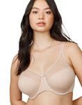 Wonderbra Womens Breathable T-Shirt Underwire Bra, Paris Nude, 38D US