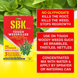 Vitax SBK Tough Weedkiller 125ml – Concentrated Brushwood Killer