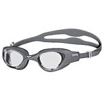 Arena One Goggle Swim Goggles, Clear/Grey/White