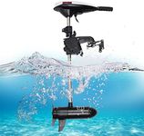 45 LBS Thrust Electric Outboard Trolling Motor 12V for small watercraft, such as fishing boats, dinghies, and inflatable boats